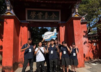 台南一中SDGs研討會國際師生走讀台南古都　以文化交流深化世界友誼
