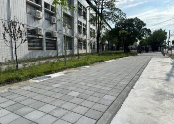 全新打造安定區南安國小通學步道 學童安全家長放心