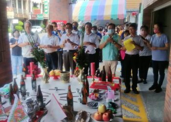 中西區公所中元普渡祈求風調雨順，兼顧環保減碳與慈善公益