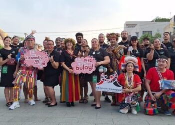 臺灣原住民與紐西蘭毛利族人千里相會載歌載舞同歡樂 臺灣原住民與紐西蘭毛利族人千里相會載歌載舞同歡樂