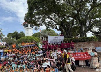 替安平古堡過生日~安平古堡400 社造團體安平三校齊與王城同樂快閃慶生 替安平古堡過生日~安平古堡400 社造團體安平三校齊與王城同樂快閃慶生