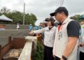 強降雨高風險期 縣長視察萬巒、185縣道防汛工程 強降雨高風險期 縣長視察萬巒、185縣道防汛工程