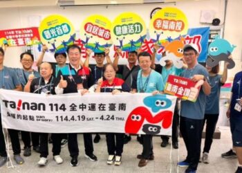 113年全民運動會 體育局長陳良乾邀請各縣市代表隊明年來臺南全中運共襄盛舉