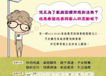 貼心家庭支持 臺南市家庭教育中心運用資訊科技 打造一鍵式諮詢服務e指通！