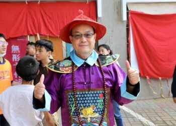 安平靈濟殿孤棚祭系列特展「百年孤祭-重返鎮渡頭」於靈濟殿旁校前社區活動中心開幕