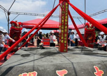 麟洛交流道聯外道路拓寬工程 屏46線1K+000~2K+210動土典禮 麟洛交流道聯外道路拓寬工程 屏46線1K+000~2K+210動土典禮