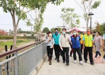 水利工程融合美學呈現 月津港水環境計畫榮獲健康高齡城市海報獎 水利工程融合美學呈現 月津港水環境計畫榮獲健康高齡城市海報獎