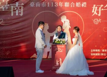 百年古蹟見證愛,最浪漫戶外聯合婚禮在臺南!