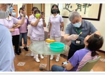 阿公吃完飯有人幫刷牙嗎？臺南推動護理之家口腔照護，讓健康更有保障！