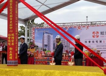 國家住宅及都市更新中心全國第100處社會住宅 臺南鯤鯓安居動土 國家住宅及都市更新中心全國第100處社會住宅 臺南鯤鯓安居動土