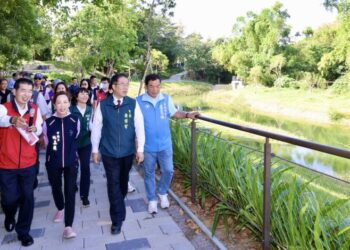 黃偉哲市長推動竹溪水岸營造 獲第24屆公共工程金質獎肯定 黃偉哲市長推動竹溪水岸營造 獲第24屆公共工程金質獎肯定