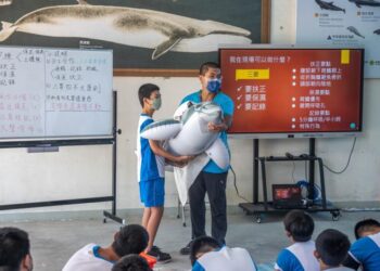 臺南第23處環教設施 成大鯨豚研究中心認證通過 臺南第23處環教設施 成大鯨豚研究中心認證通過