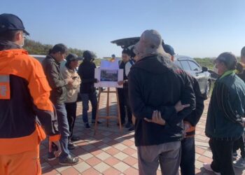 黃偉哲市長爭取鹿耳門溪疏浚養灘,工程順利決標 黃偉哲市長爭取鹿耳門溪疏浚養灘,工程順利決標