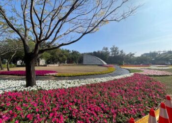 龍騰蛇舞慶新年! 南瀛綠都心、永康公園妝點花藝邀走春 龍騰蛇舞慶新年! 南瀛綠都心、永康公園妝點花藝邀走春