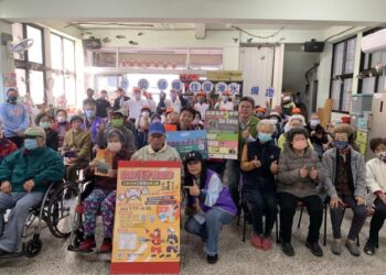 中西區公所、永華里辦公處辦理「迎春送暖 防災打詐」活動