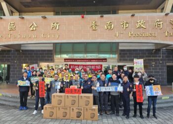 《春節將至，安平區長慰問春安工作單位執勤辛勞》