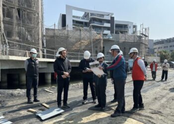 臺南市安南區全民運動館工程進度達60% 連接水岸亮點鋼橋鋼結構已完成吊裝 臺南市安南區全民運動館工程進度達60% 連接水岸亮點鋼橋鋼結構已完成吊裝
