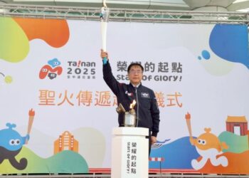 114年全中運聖火本島傳遞由臺南起跑 「榮耀的起點」照亮全台