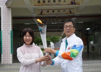 火光續燃！全中運聖火抵達東部 一同閃耀臺東與花蓮的體育精神