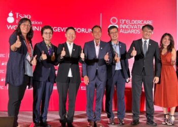亞洲推動高齡友善政策 新倡議，與會者共同參與獅城故事計劃。