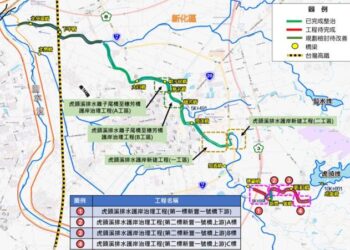 虎頭溪排水整治工程 兼顧治水與生態 虎頭溪排水整治工程 兼顧治水與生態
