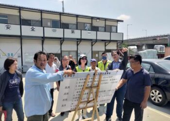 汛期將至，南區區長率隊視察轄內防汛整備情況