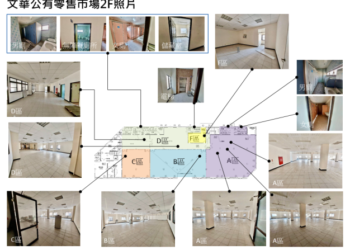 臺南市南區文華公有零售市場2樓公開標租案 臺南市南區文華公有零售市場2樓公開標租案
