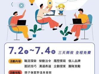 114年度青少年職涯規劃研習營，開放報名