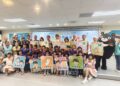 【超前部署、多元防堵】陳其邁出席「一起洗手趣，腸病毒走開」宣導活動，進入校園推動防疫