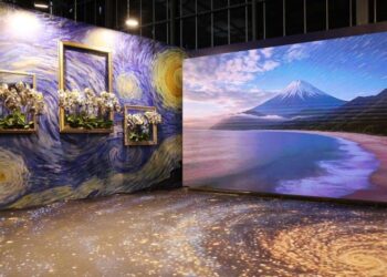 國際蘭展綻放館4亮點必逛　超夯蘭獸、蘭花密道、莫內噴蘭、鋼鐵蘭心