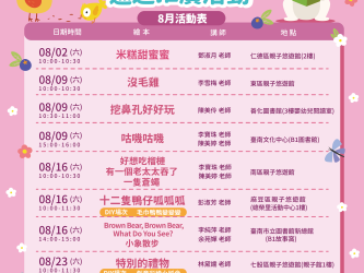 📚【114年臺南市客話講故事巡迴推廣活動】8-9月場次來囉~ 📚【114年臺南市客話講故事巡迴推廣活動】8-9月場次來囉~