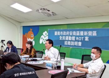 雙館聯招商 熱度破表 臺南市體育局舉辦安南區暨新營區全民運動館招商說明會