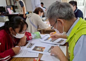 財稅局進駐北門區公所丹娜絲風災聯合服務中心 與市府各機關齊心協力提供一站式服務