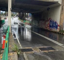 大同地下道鐵道局施工影響排水 市府要求工區加強管控