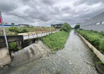 永康區強降雨超過保護標準 蜈蜞潭中排護岸改善提升排洪安全 永康區強降雨超過保護標準 蜈蜞潭中排護岸改善提升排洪安全