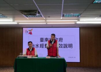 黃偉哲市長以有限的治水經費發揮最大的成效 黃偉哲市長以有限的治水經費發揮最大的成效
