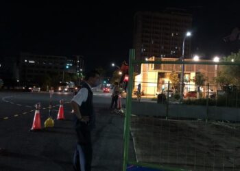 新市區西拉雅大道部分道路封閉 辦理箱涵緊急搶險作業