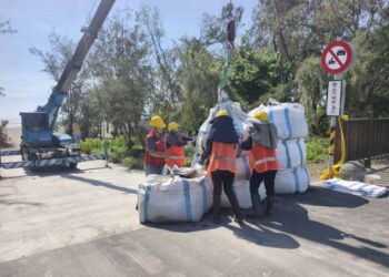 全面備戰楊柳颱風 南市工務局封防風林缺口 嚴加稽查工地防汛整備 全面備戰楊柳颱風 南市工務局封防風林缺口 嚴加稽查工地防汛整備