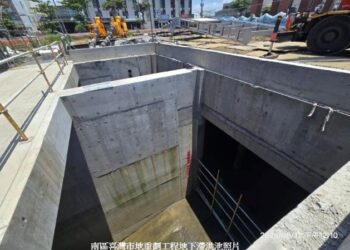 防颱準備 臺南市地政局土地開發區滯洪池發揮關鍵功能