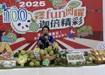 「釋fun閃耀 迦倍精彩」 8月到歸仁吃釋迦!