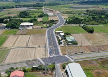 新市產業園區聯絡道路完工 產業新廊帶交通新助力