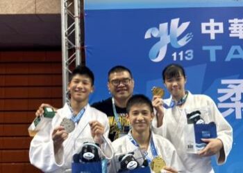 113年全中運臺南市柔道表現亮眼 出征克拉術亞洲錦標賽可望再創佳績！