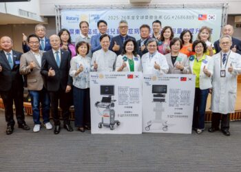 扶輪跨國攜手守護重症醫療　台韓扶輪社聯合捐贈屏基新生兒超音波與加護型呼吸器