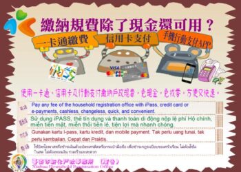 【戶政訊息】新化戶政規費宣導