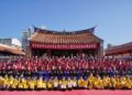 祭孔大典屏東書院登場 外籍生體驗傳統古禮文化 祭孔大典屏東書院登場 外籍生體驗傳統古禮文化