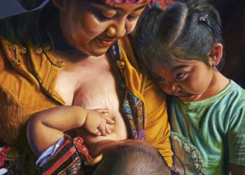 賴世昌　獲第7屆全世界人物寫實油畫大賽優秀獎作品