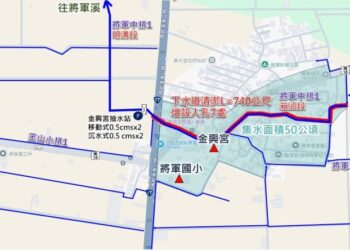 臺南市將軍區雨水箱涵加強清疏 守護金興宮周邊社區防洪安全 臺南市將軍區雨水箱涵加強清疏 守護金興宮周邊社區防洪安全