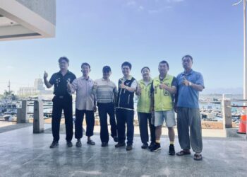 北門漁港碼頭加高完成，保障漁民財產安全