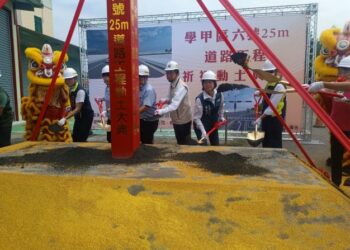 學甲都市計畫外環最後一哩路 六號道路動土 拚明年底完工