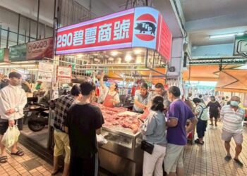 豬肉攤復市人潮回流　黃偉哲：供應穩、食安不打折
